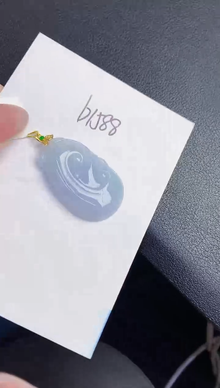 【闪购商品】翡翠颈饰18K金镶嵌000000000000