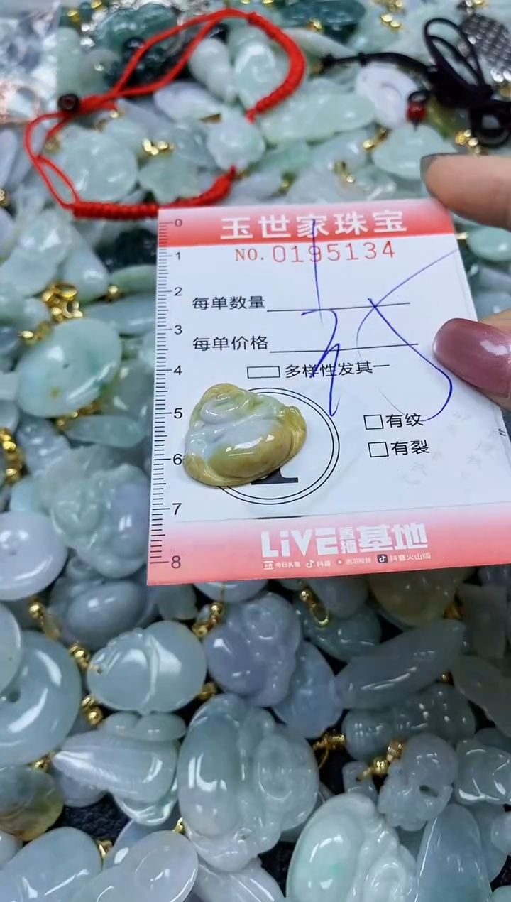 【闪购商品】翡翠颈饰未镶嵌闪购0195134