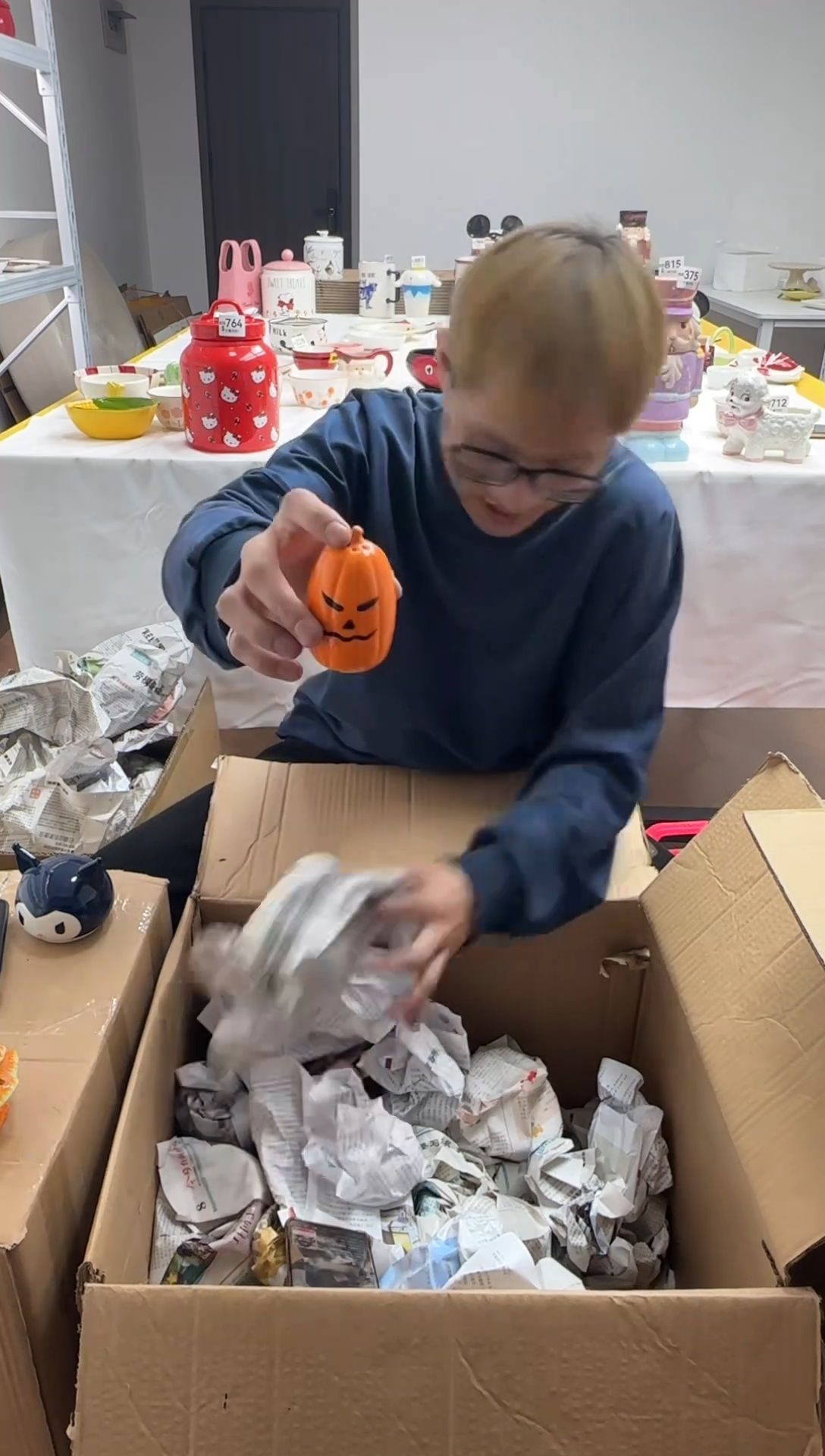 手工艺品琉璃满25包邮 微瑕陶瓷 不退不换