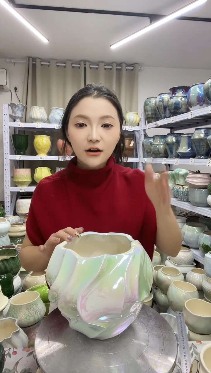 【12.3】花盆 高度：20  口径：15