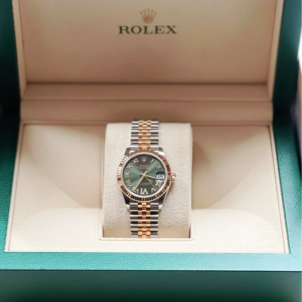 99新 Rolex/劳力士 小花6欢 日志型系列m278273-0016腕表31mm