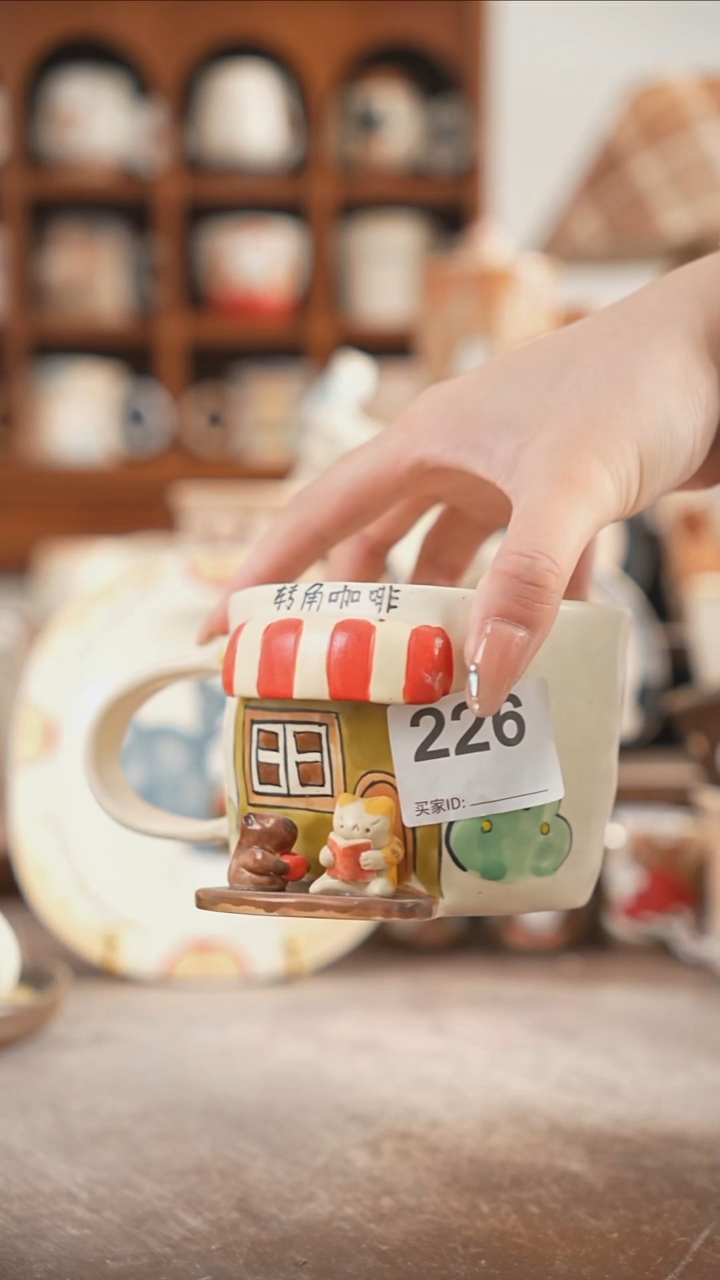 可爱川谷原创陶瓷10.6直播福利设计师合作款