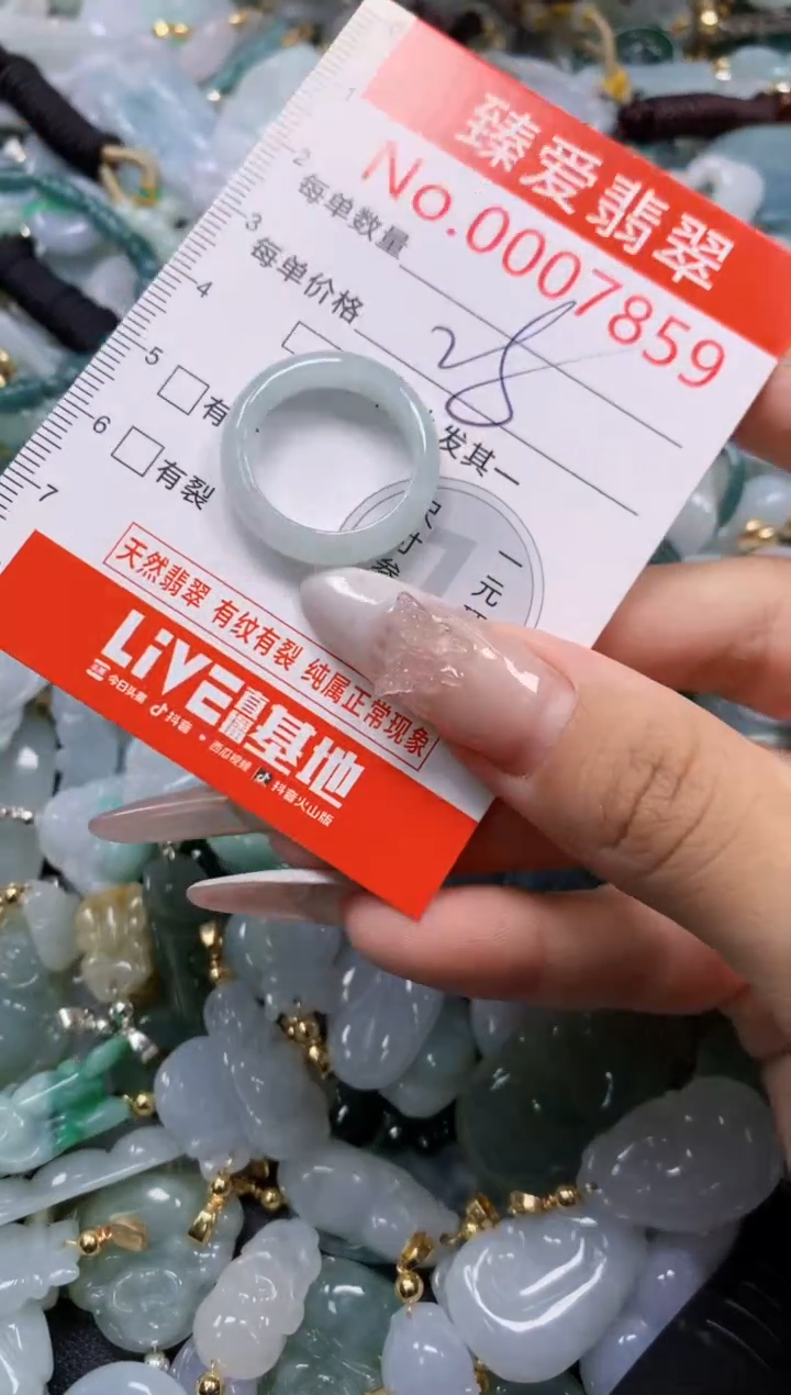 颈饰未镶嵌翡翠7859