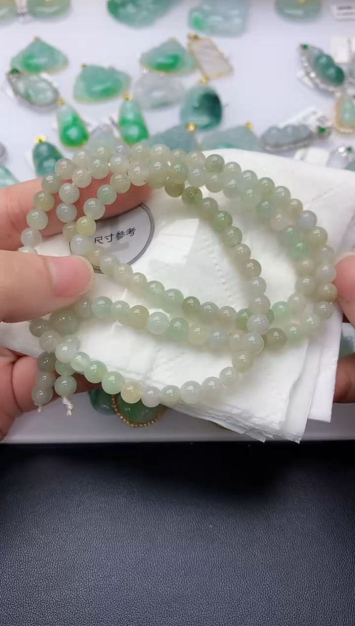 颈饰未镶嵌翡翠天然A货