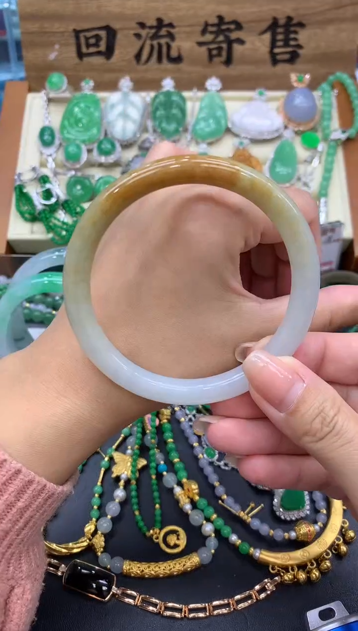 【闪购商品】翡翠手镯未镶嵌340-中国好珍宝