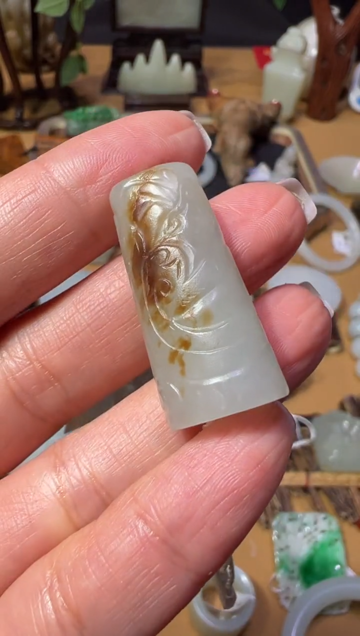 【闪购商品】和田玉XHM-529  螭龙勒子