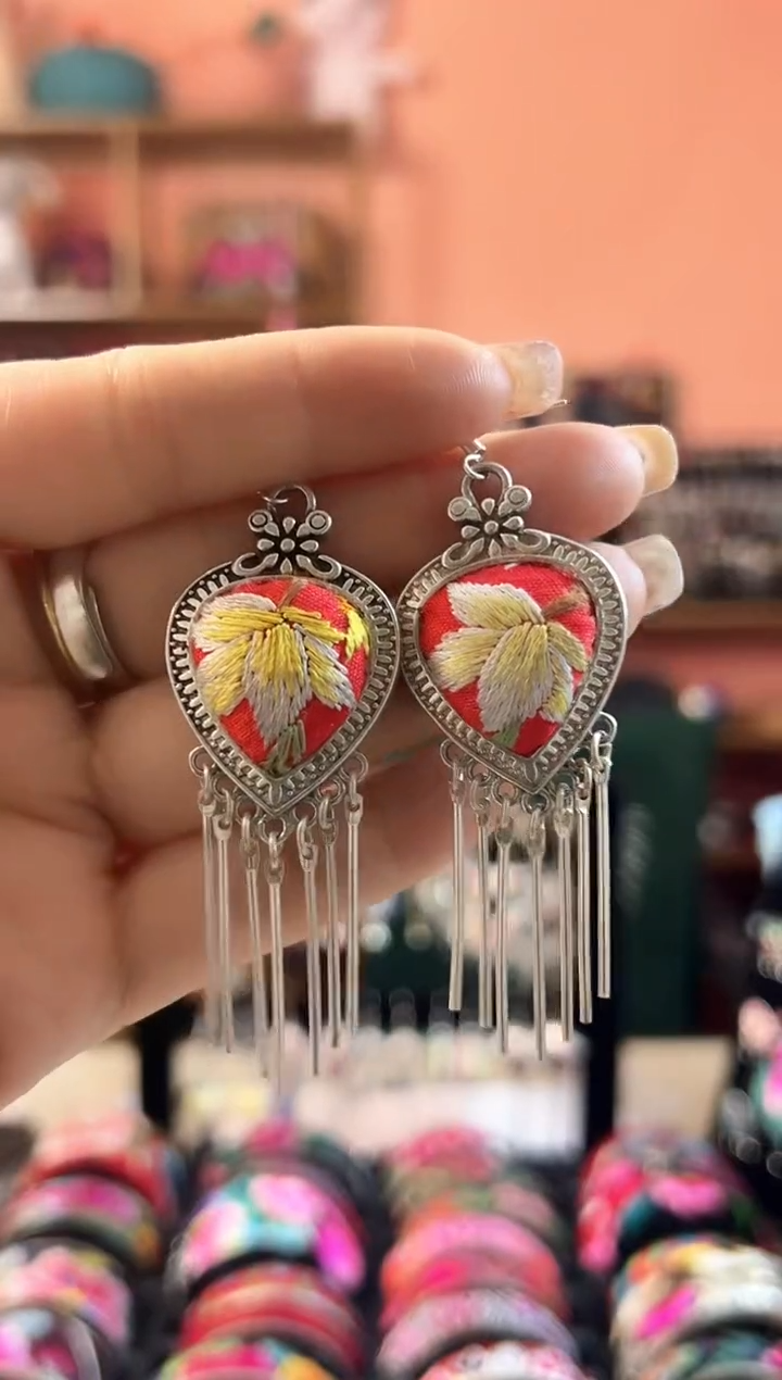 织绣艺枝独绣老绣饰品444