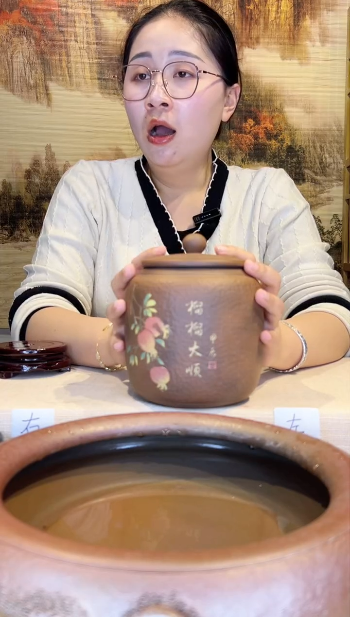 【闪购商品】云南建水紫陶-存茶罐1个