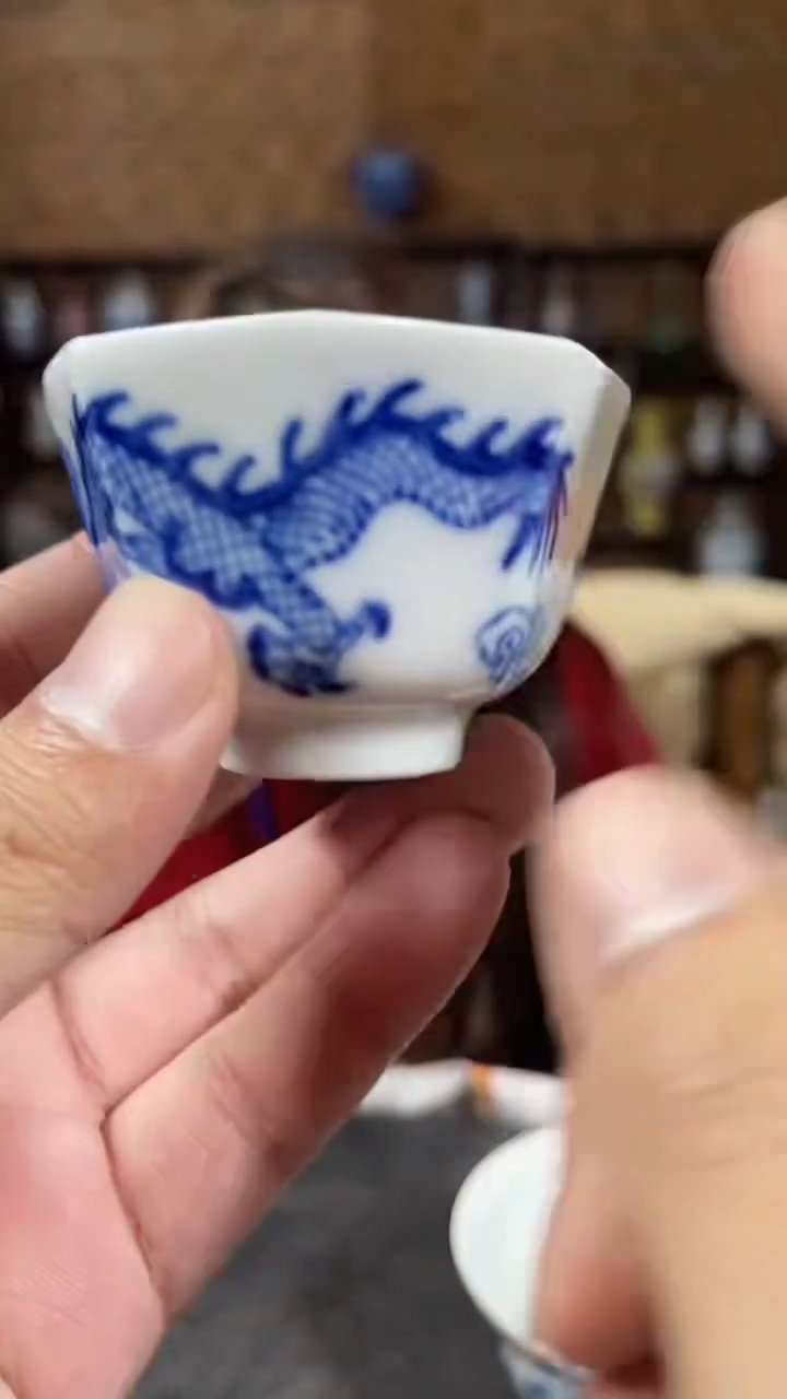 红星严选交流瓷器八方杯