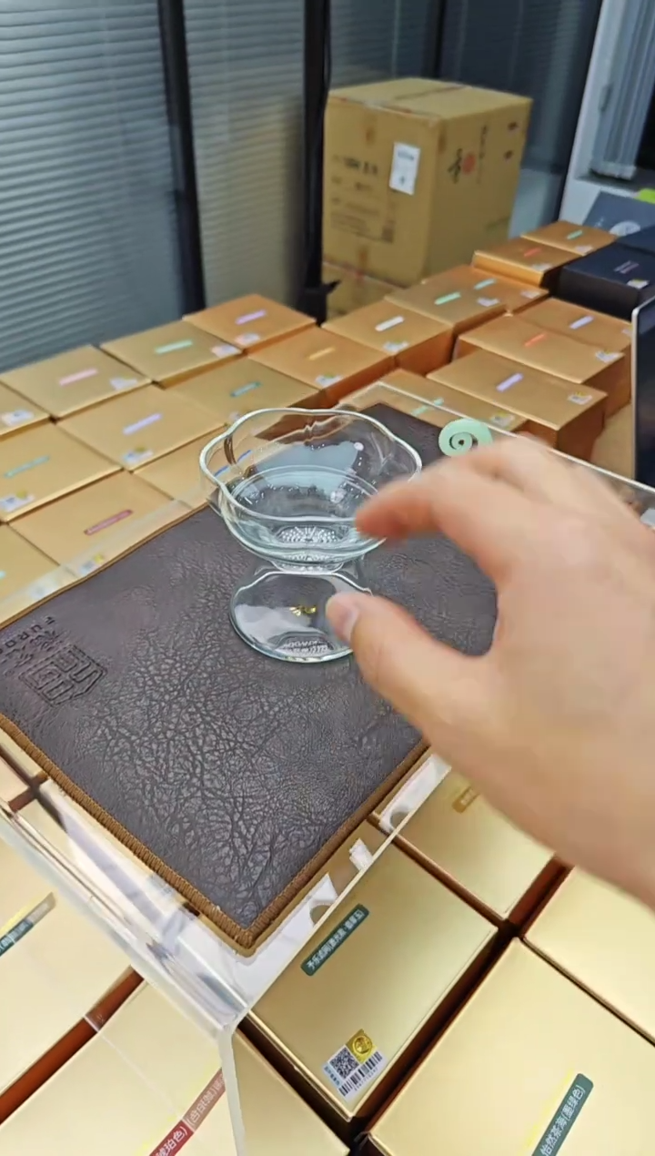【闪购商品】禾器予乐茶漏浅玉色金标