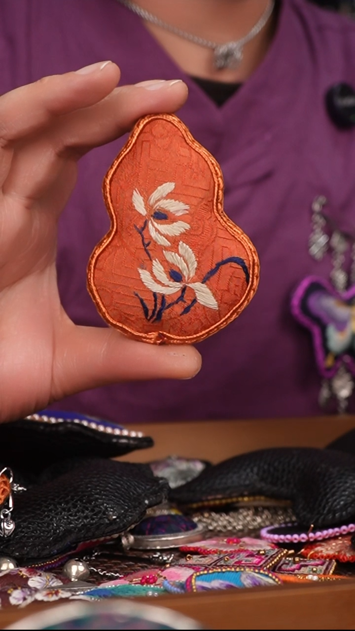 刺绣柳**月031 高吉文创 直播老绣