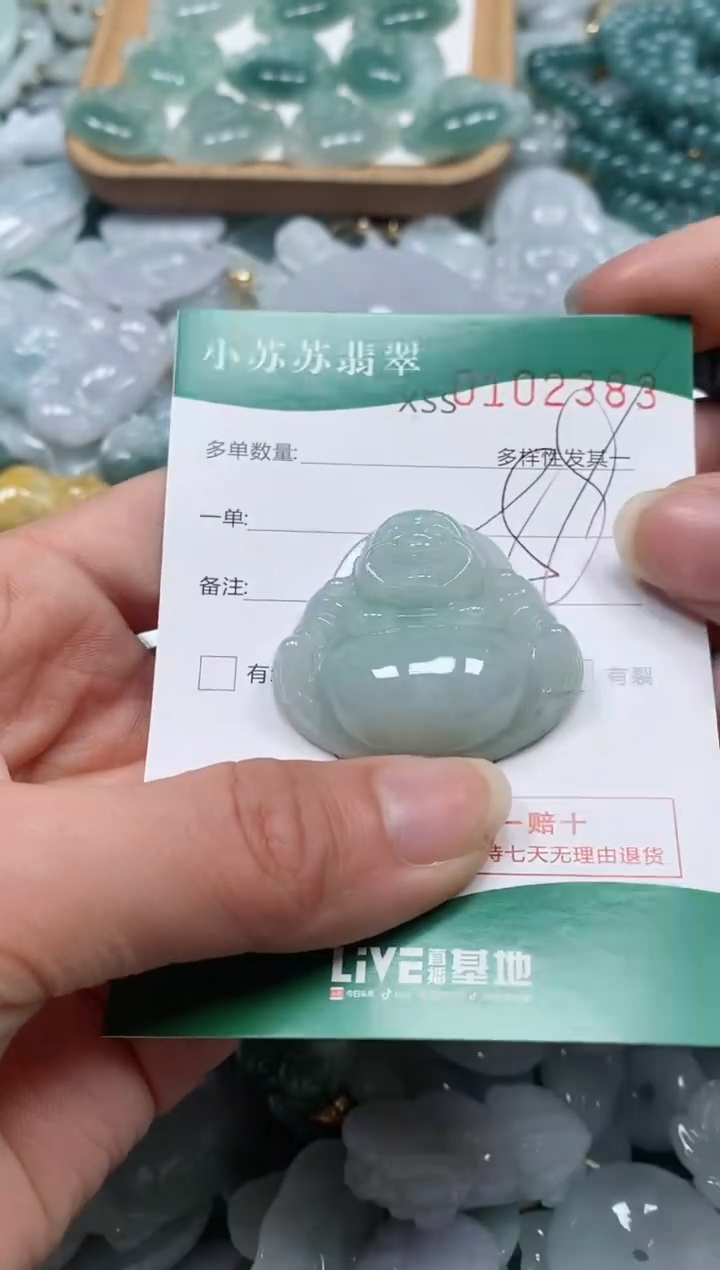 【闪购商品】翡翠颈饰未镶嵌闪购商品0102383
