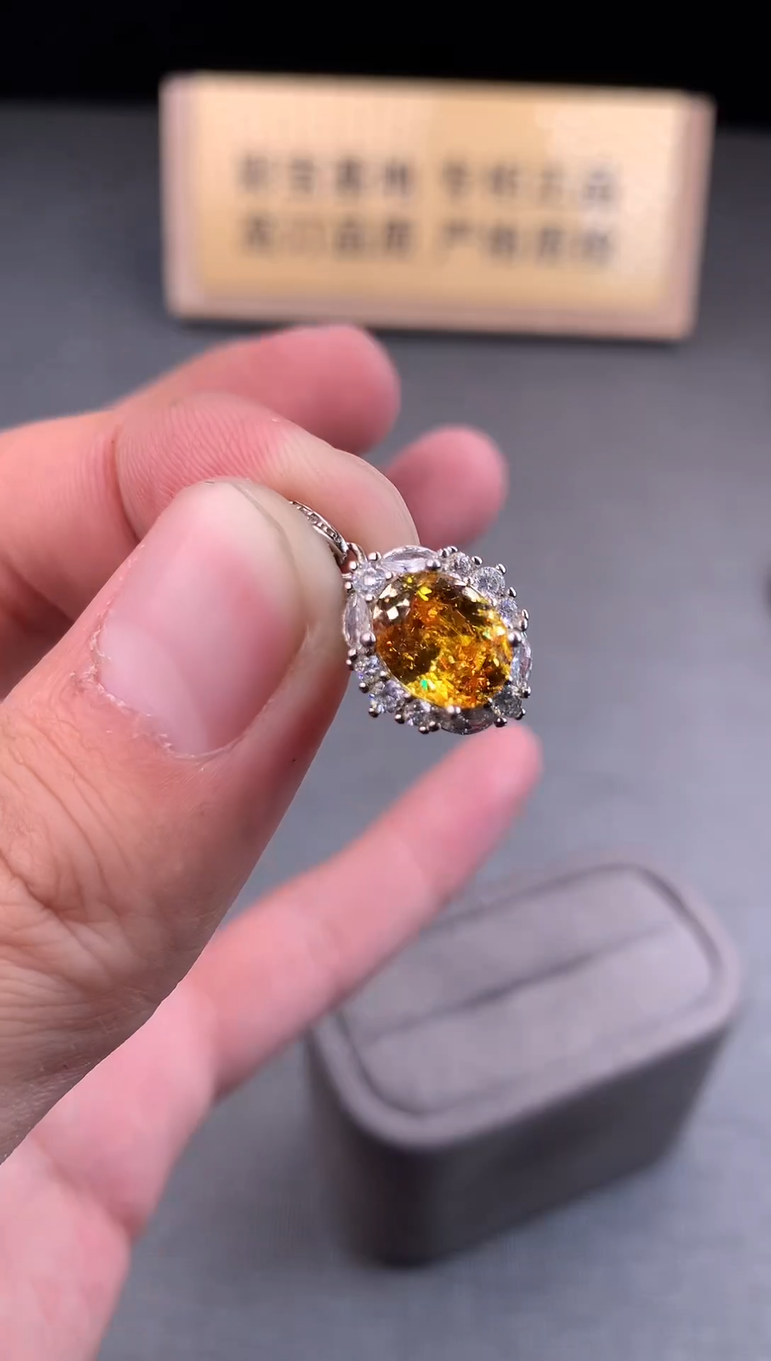 颈饰银S925镶嵌碧玺2222