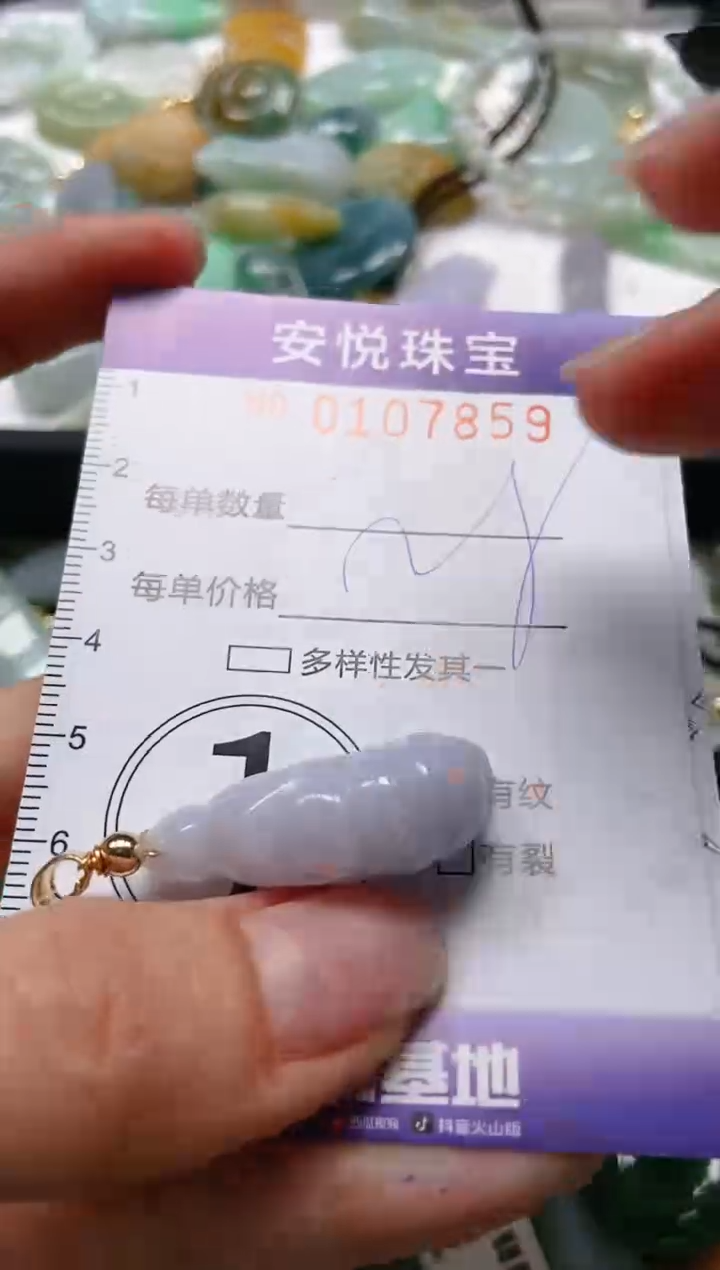 【闪购商品】翡翠颈饰未镶嵌闪购0107859