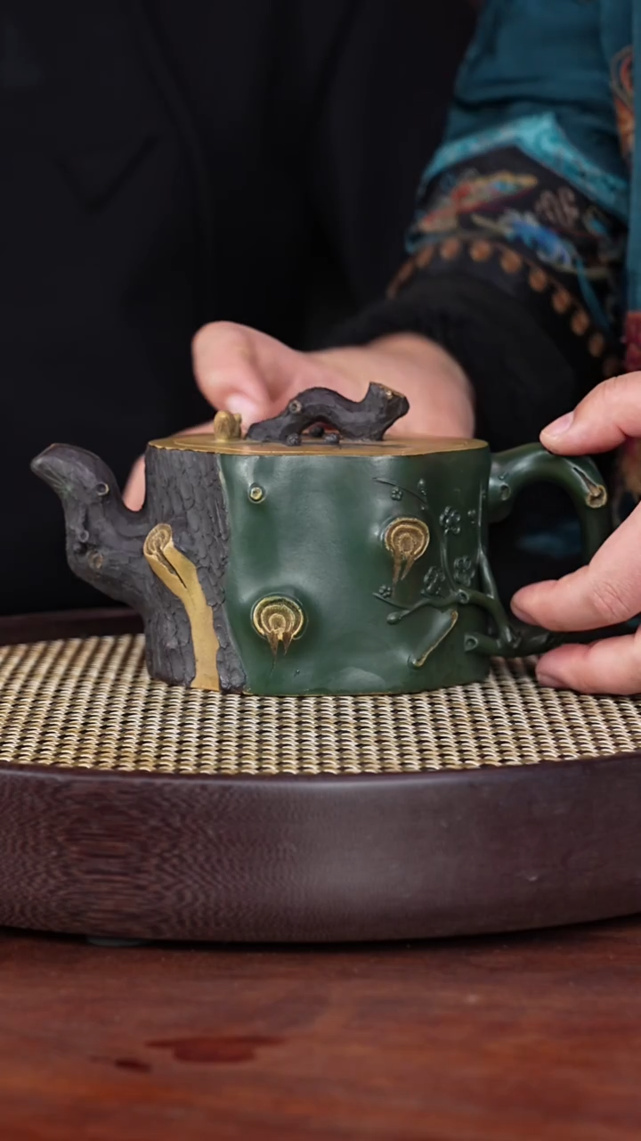 【闪购商品】紫砂茶壶潘春芳15-52 梅桩壶