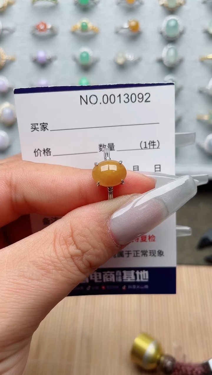 【闪购商品】翡翠戒指银S925镶嵌·