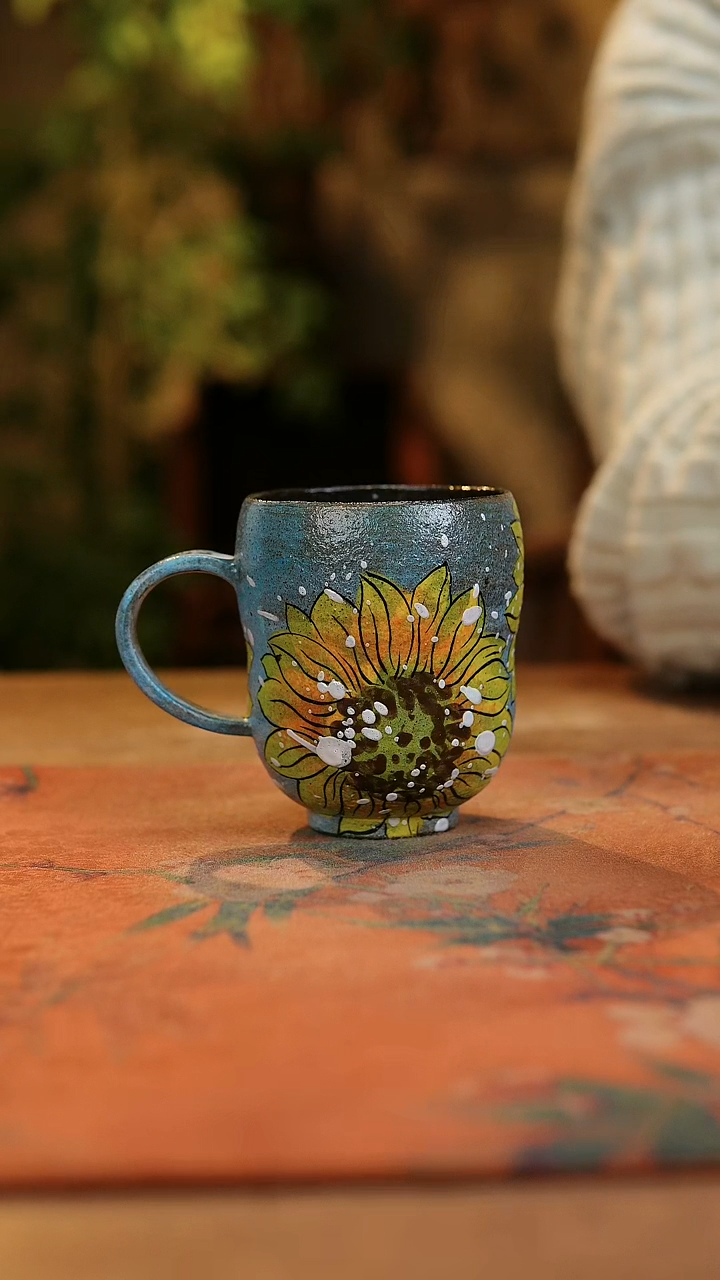 【闪购商品】瓷片1692景德镇手工手绘釉下彩高温瓷