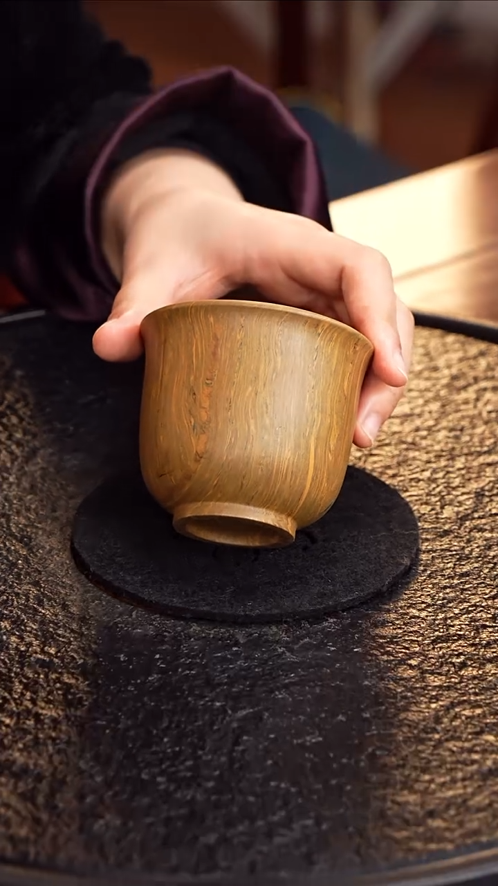 茶壶紫砂CK 绞泥主人杯7/120毫升