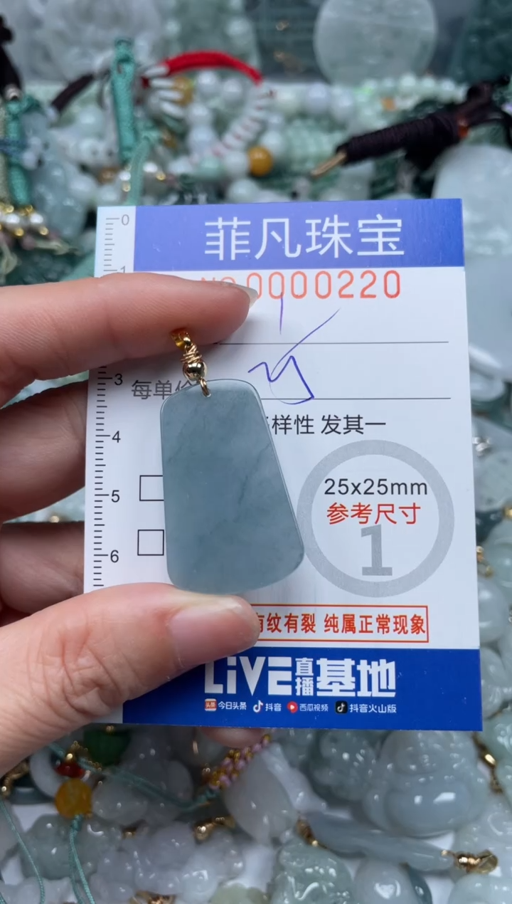 【闪购商品】翡翠颈饰未镶嵌00..0220