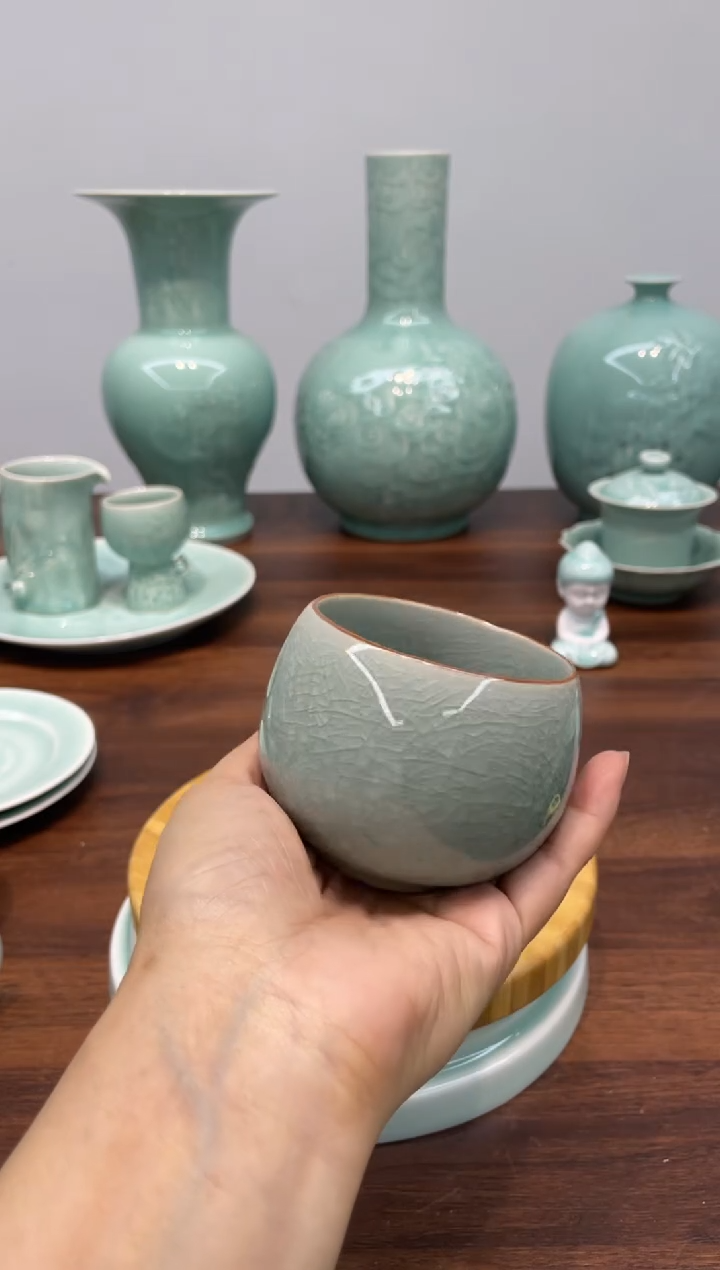 微瑕特价青瓷 慧语瓷坊