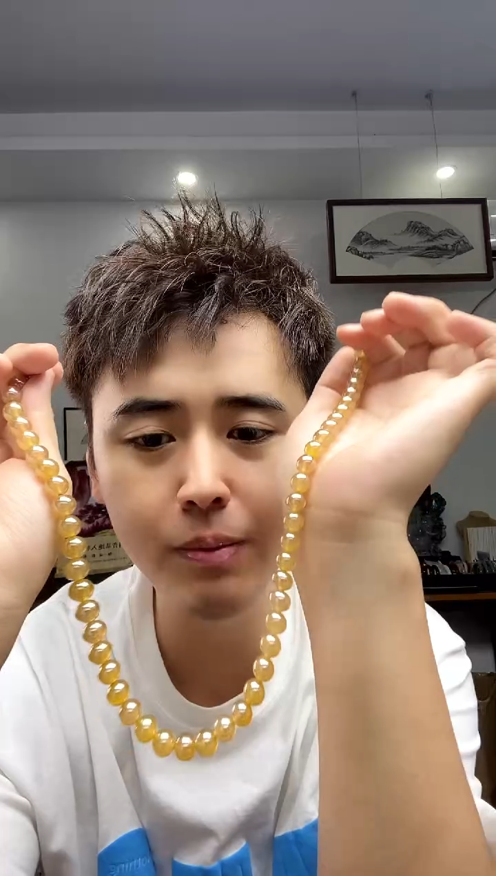 玛瑙/玉髓颈饰未镶嵌珍珠玛瑙妈妈链卡10