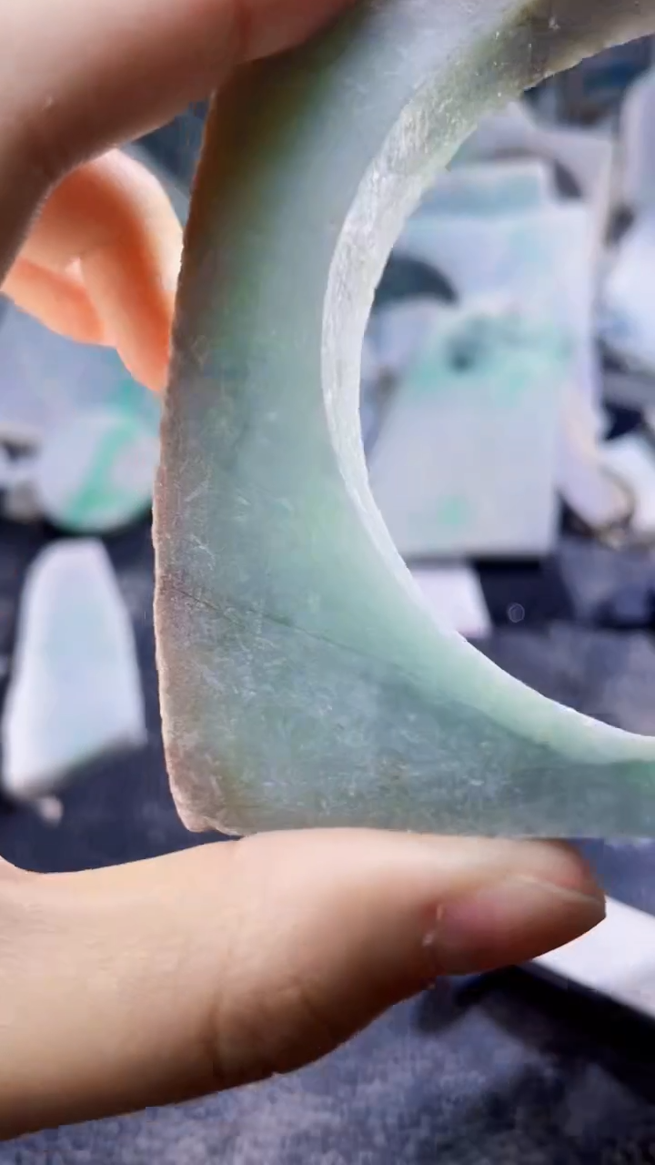 裸石翡翠天然A货翡翠板料