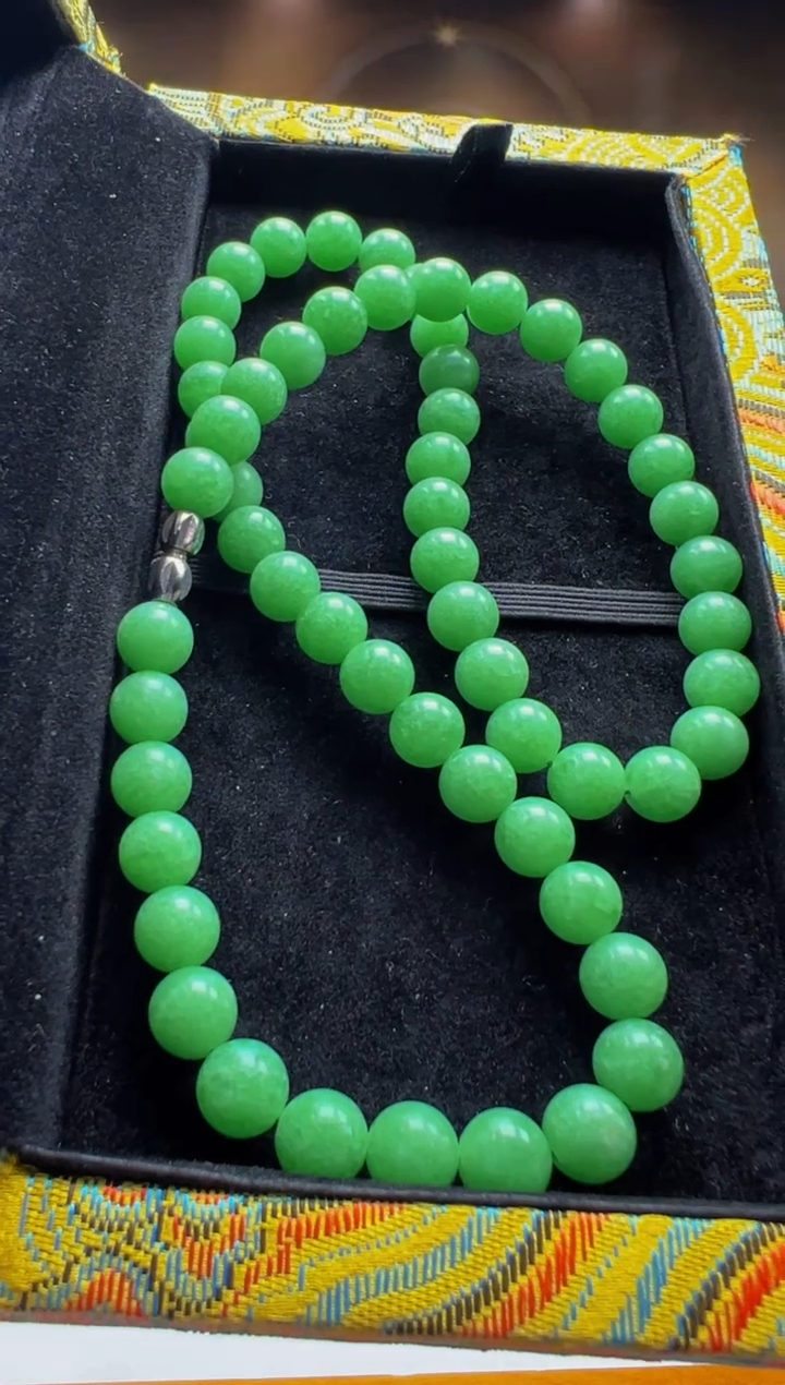 翡翠未镶嵌颈饰G2025-5-13-116