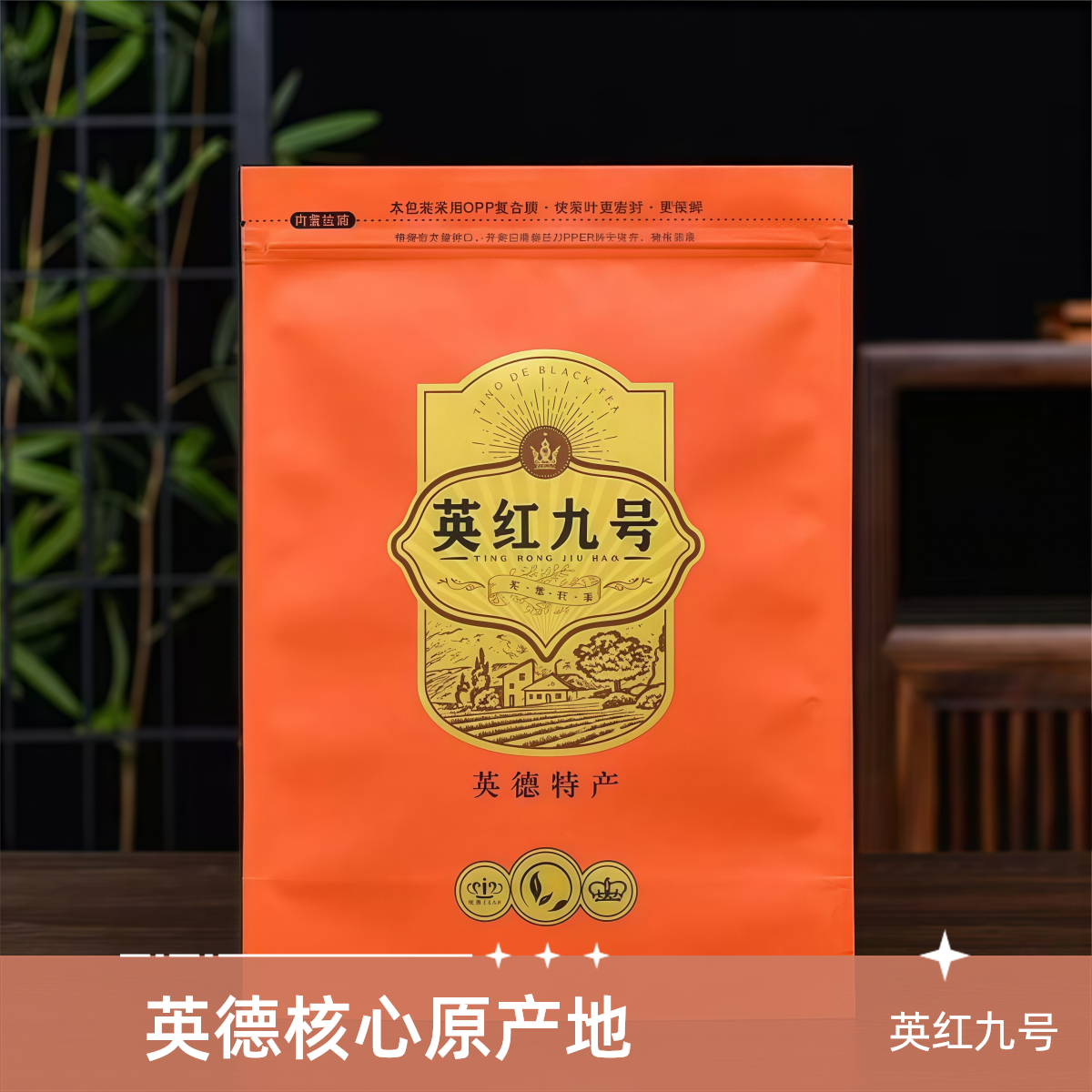 顺丰包邮2025新茶英德红茶浓香型英红九号白露秋茶英9袋装茶叶