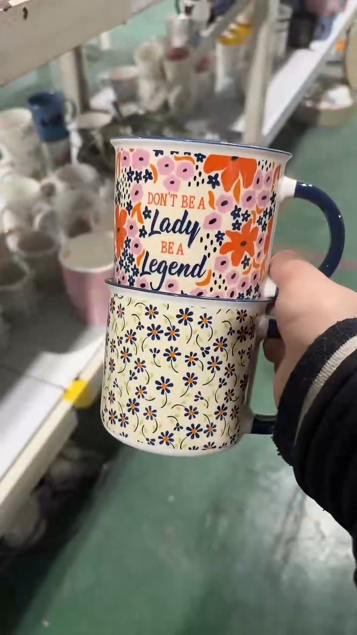 【闪购商品】家湖高温陶瓷杯 微瑕