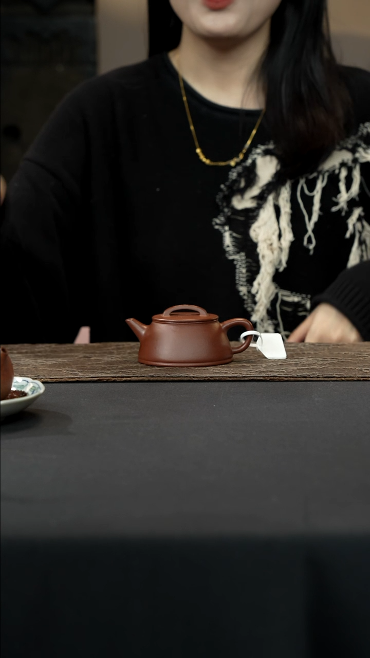 【闪购商品】紫砂茶壶底槽清130cc瓦瓢