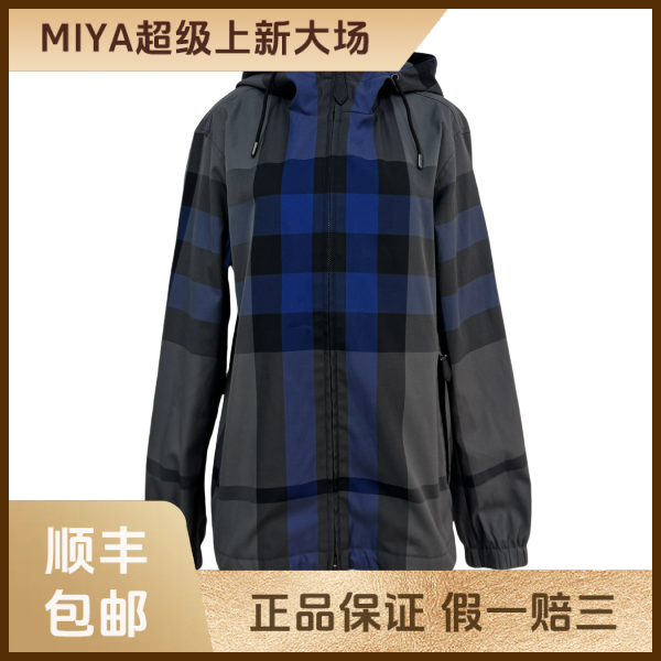 妃鱼/博柏利/聚酯纤维/外套/95新/M2/19