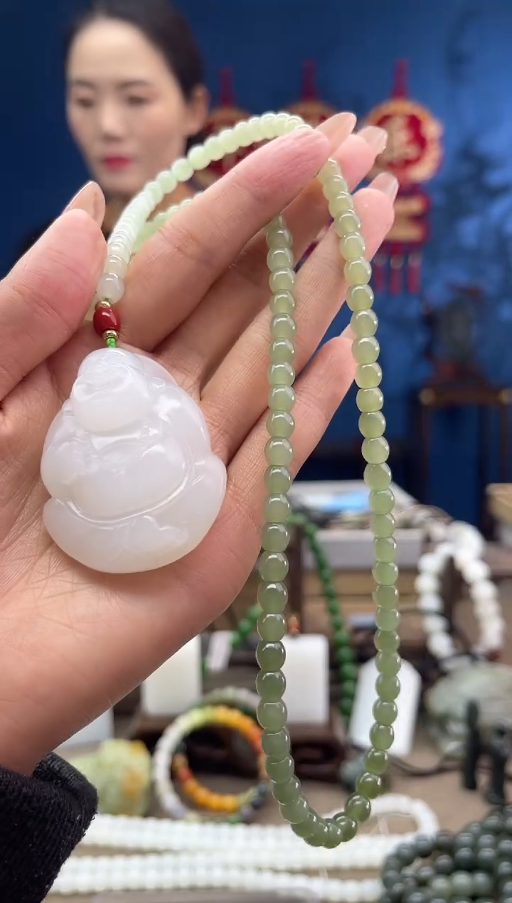 【闪购商品】和田玉颈饰未镶嵌1