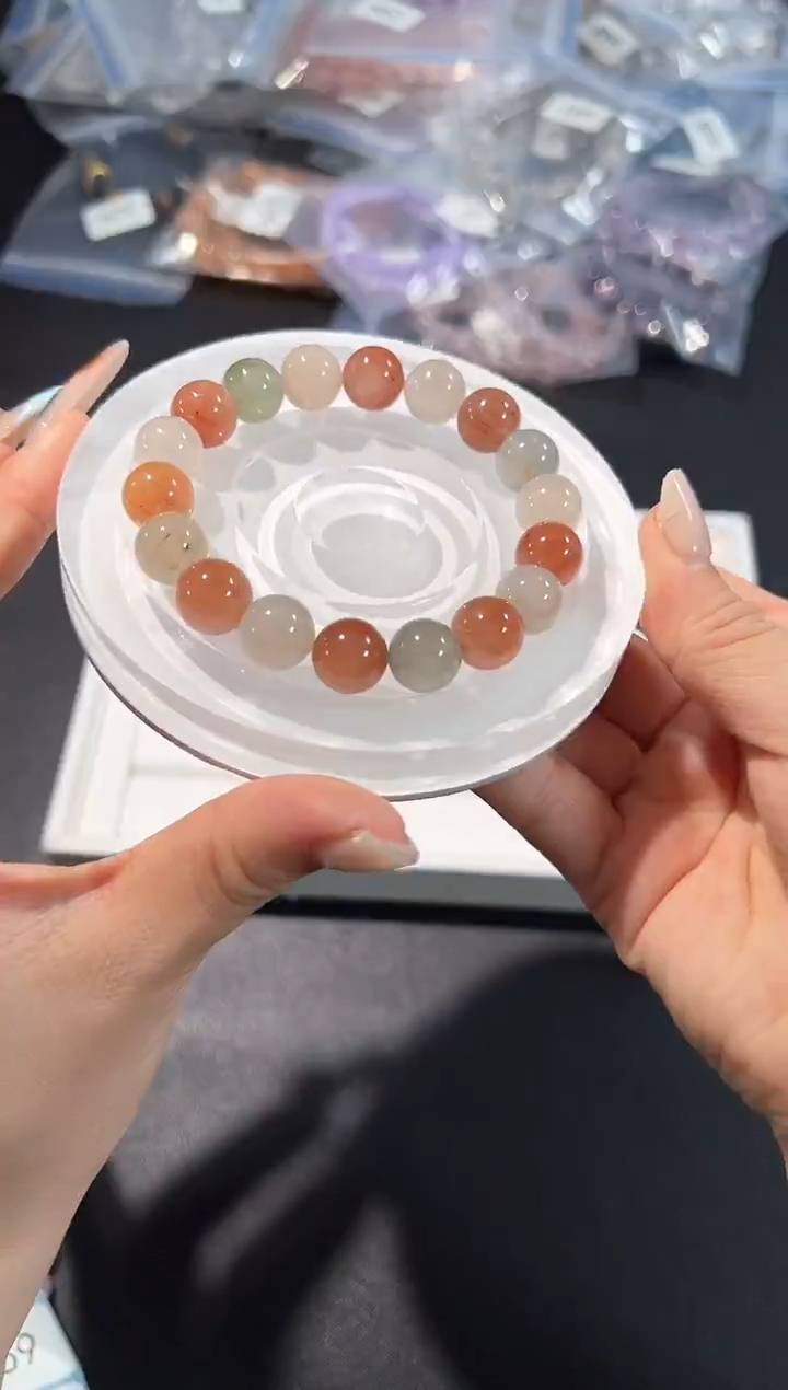 未镶嵌手串水晶66m多样性发其一【1条】默认微瑕11mm