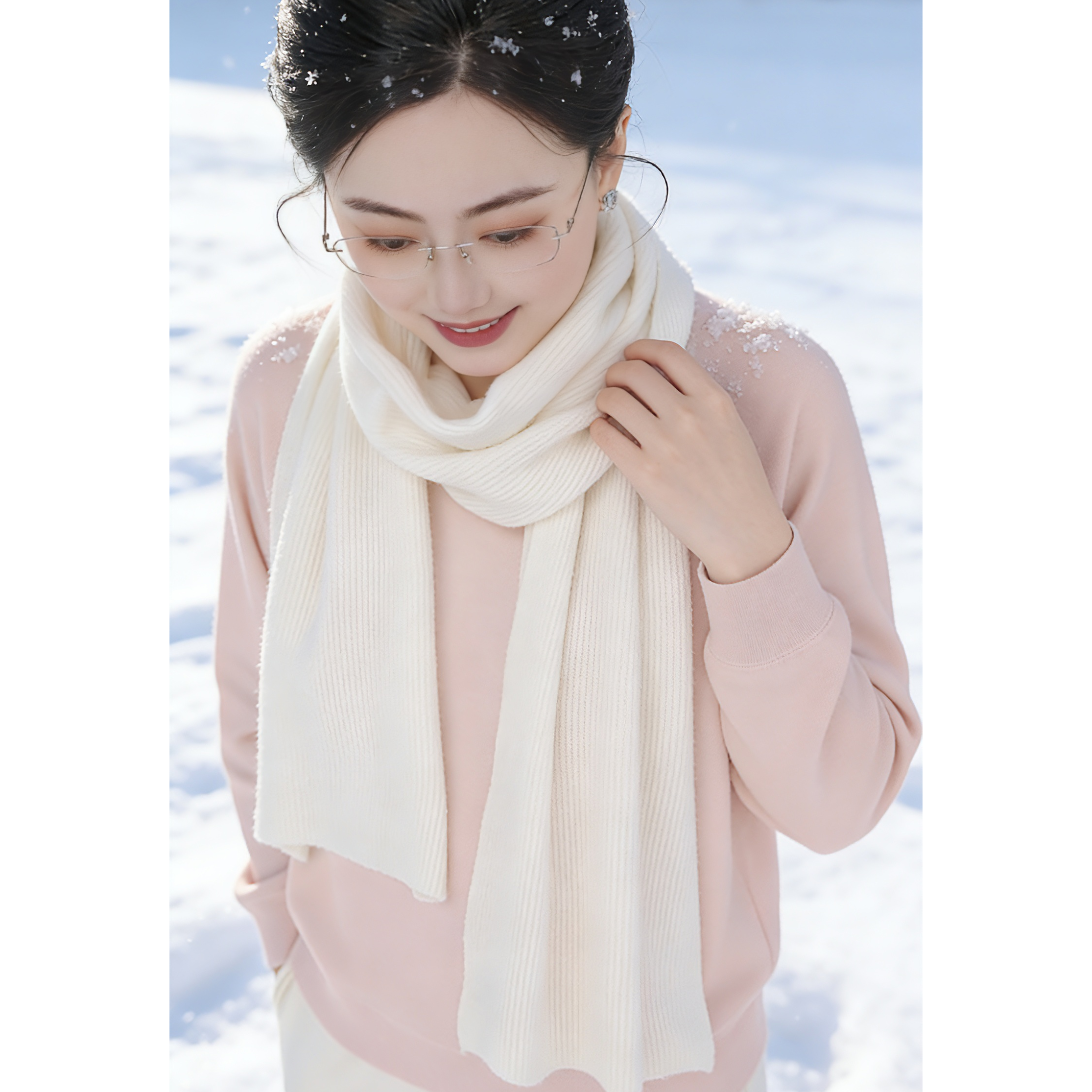 【超精纺/卫衣】超细精纺纯羊绒"三层"加厚圆领卫衣F1817