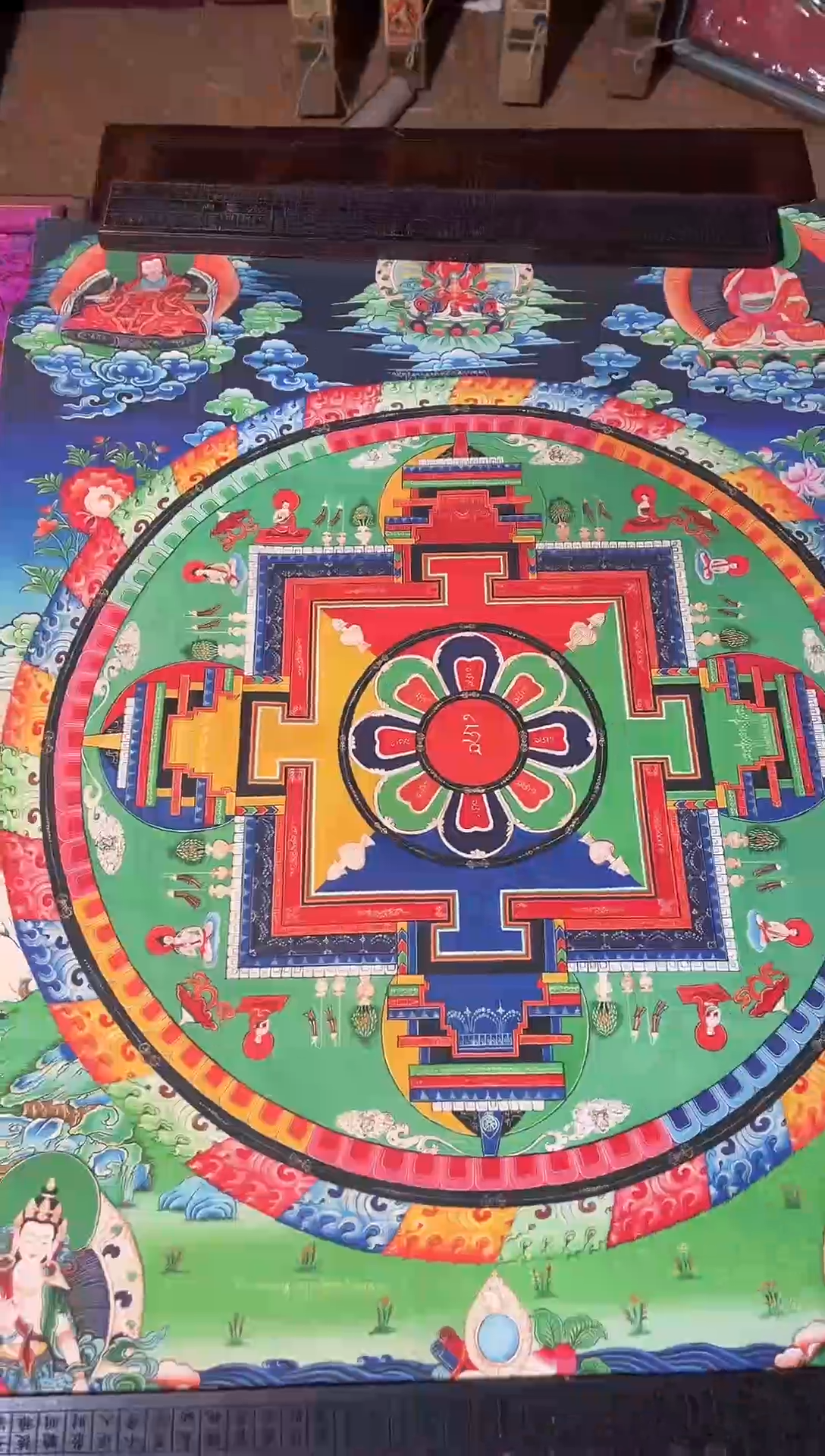 卷轴画卷轴画东东唐卡TK160