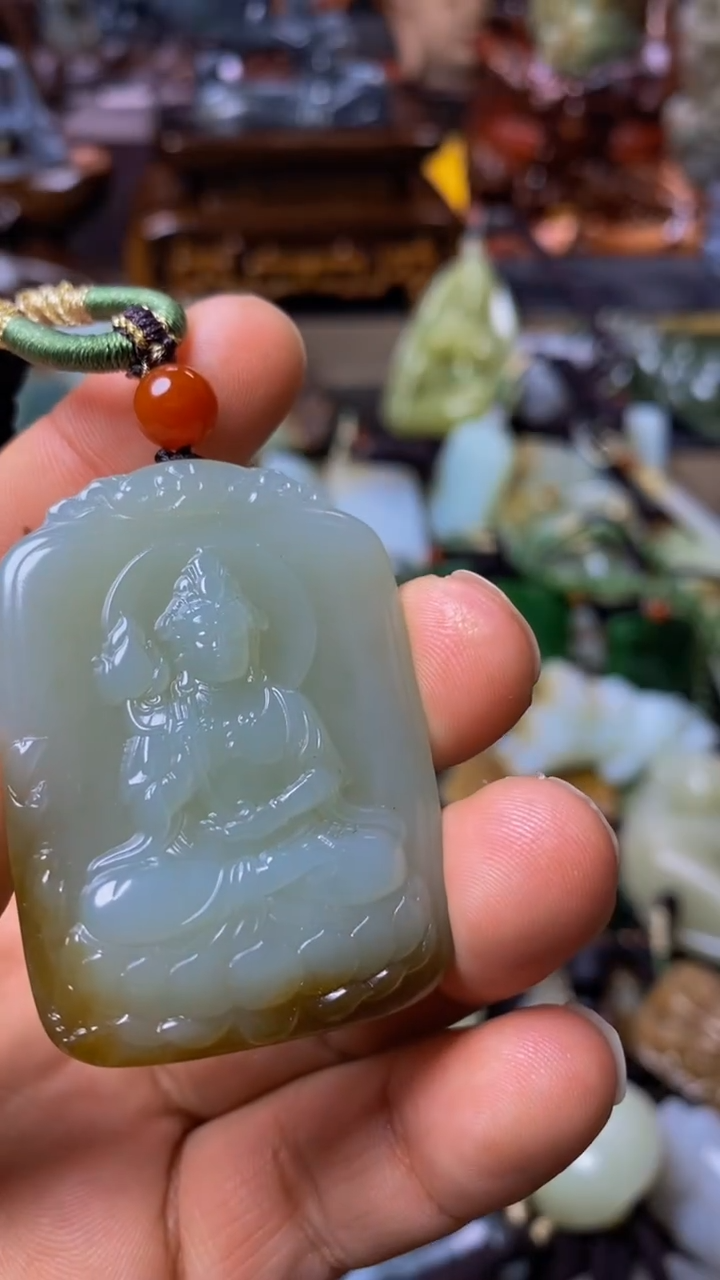【闪购商品】和田玉挂件未镶嵌1