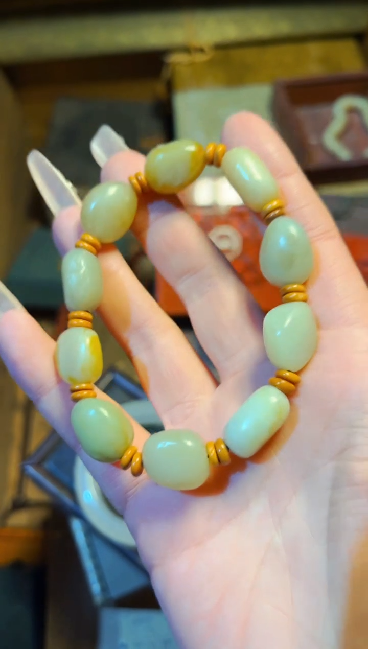 【闪购商品】和田玉颈饰未镶嵌兰妹精品优选链接90