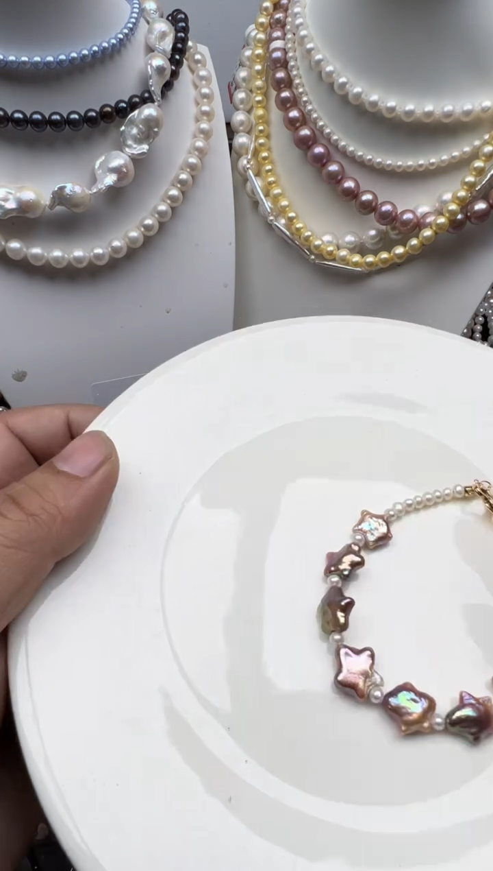 【闪购商品】淡水珍珠颈饰未镶嵌1