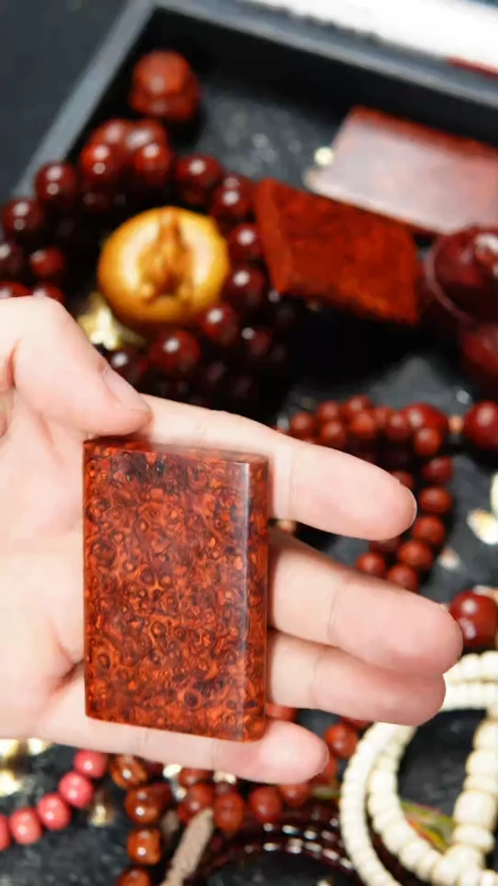 檀香紫檀（小叶紫檀）手串/手链461爆满瘤疤牌子 永夜星空III