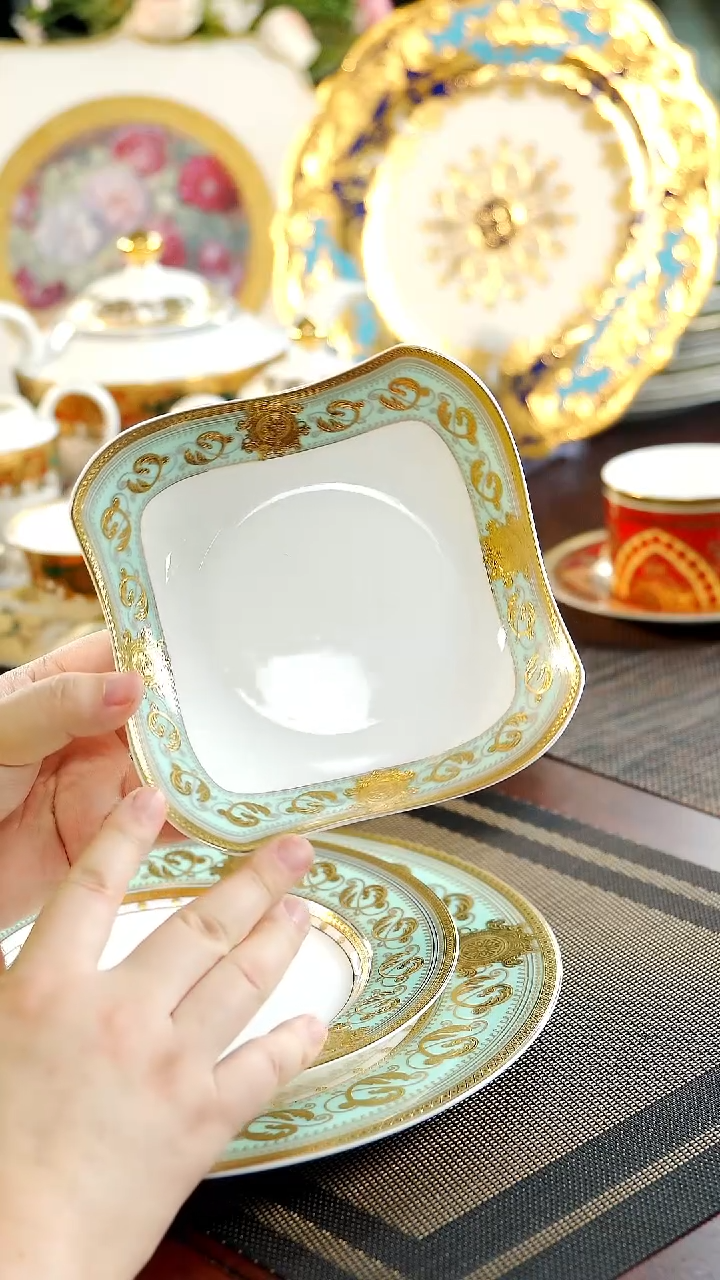 【闪购商品】瓷片6英寸水果碗 2个 福利价