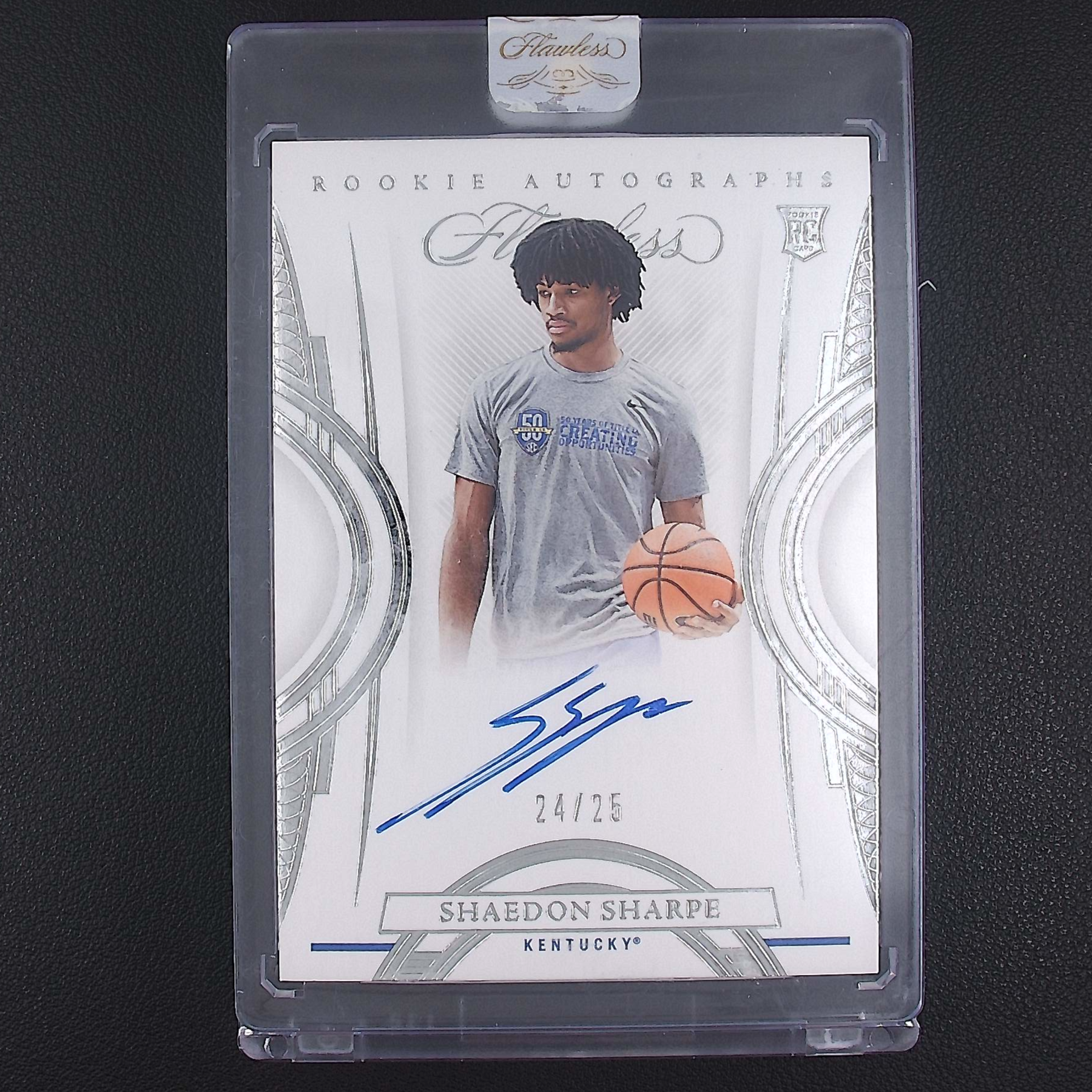 谢登夏普 25编 手提 帕尼尼NBA国宝手提签字球星卡