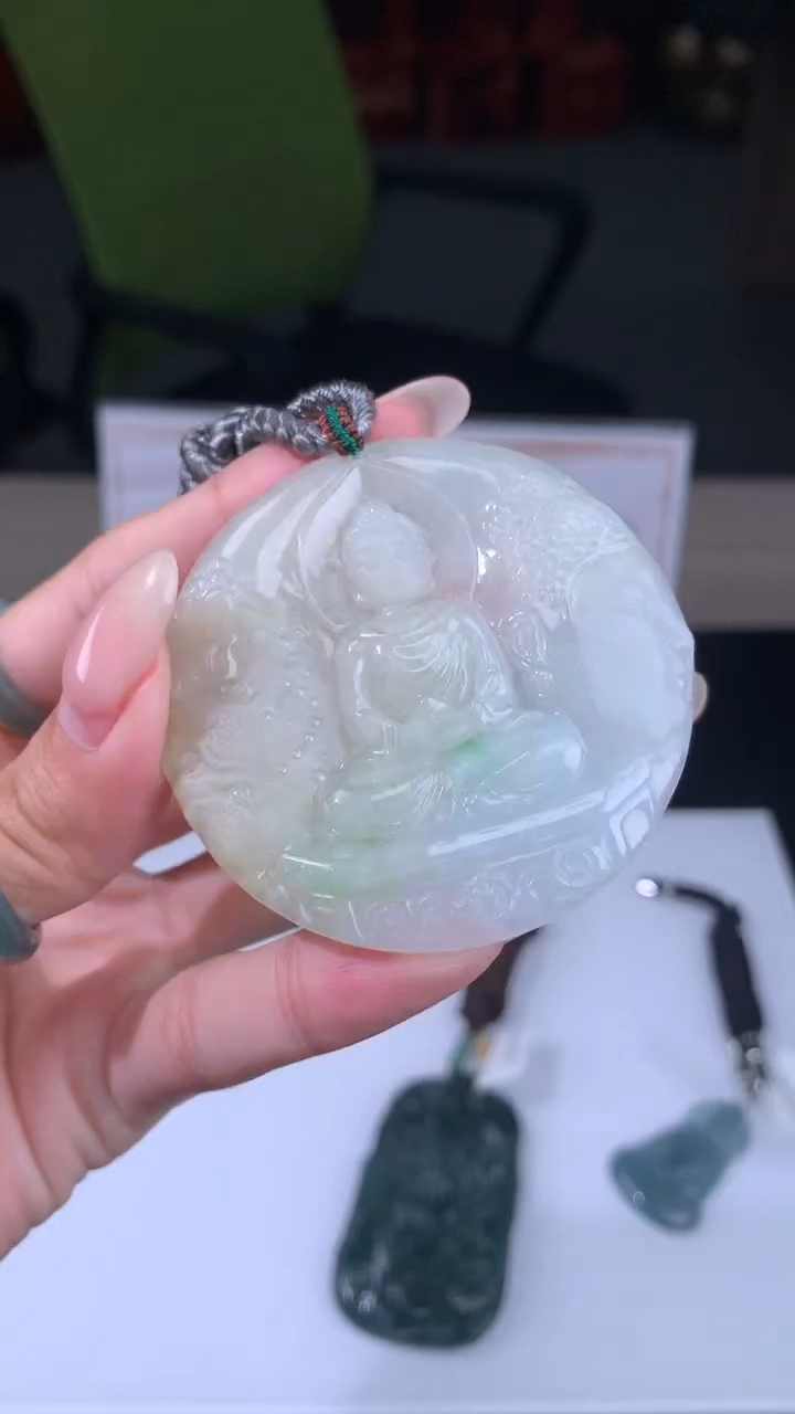 【闪购商品】定制翡翠未镶嵌不退不换CMH1件-A