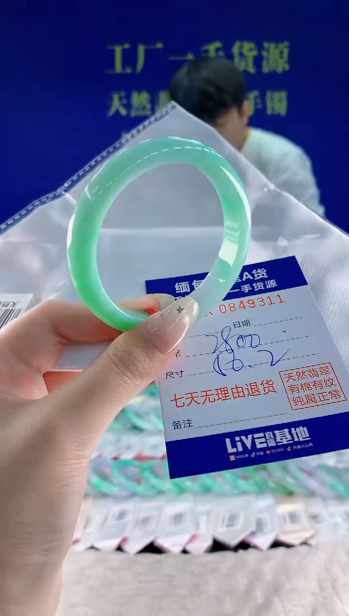 未镶嵌手镯翡翠赵*静11