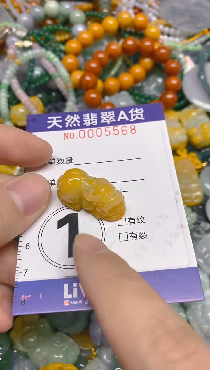 颈饰未镶嵌翡翠0005568