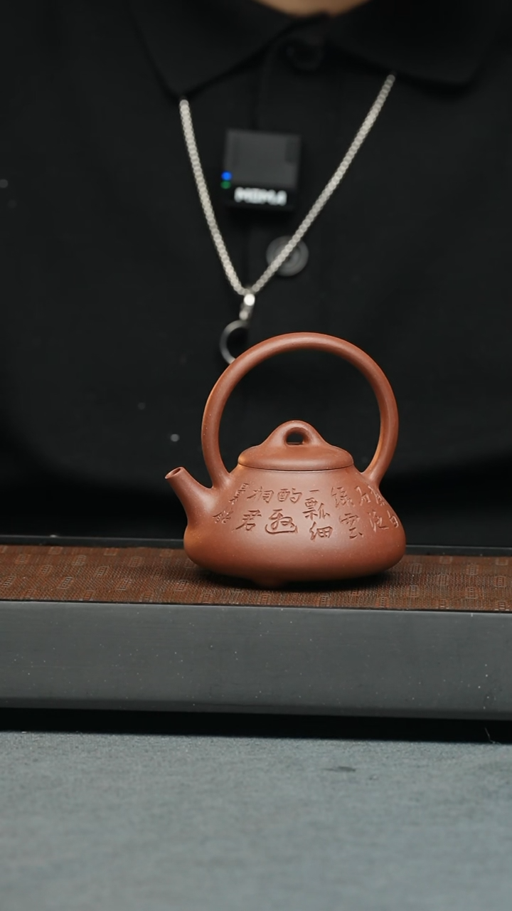 【闪购商品】紫砂茶壶明清 曼生提梁