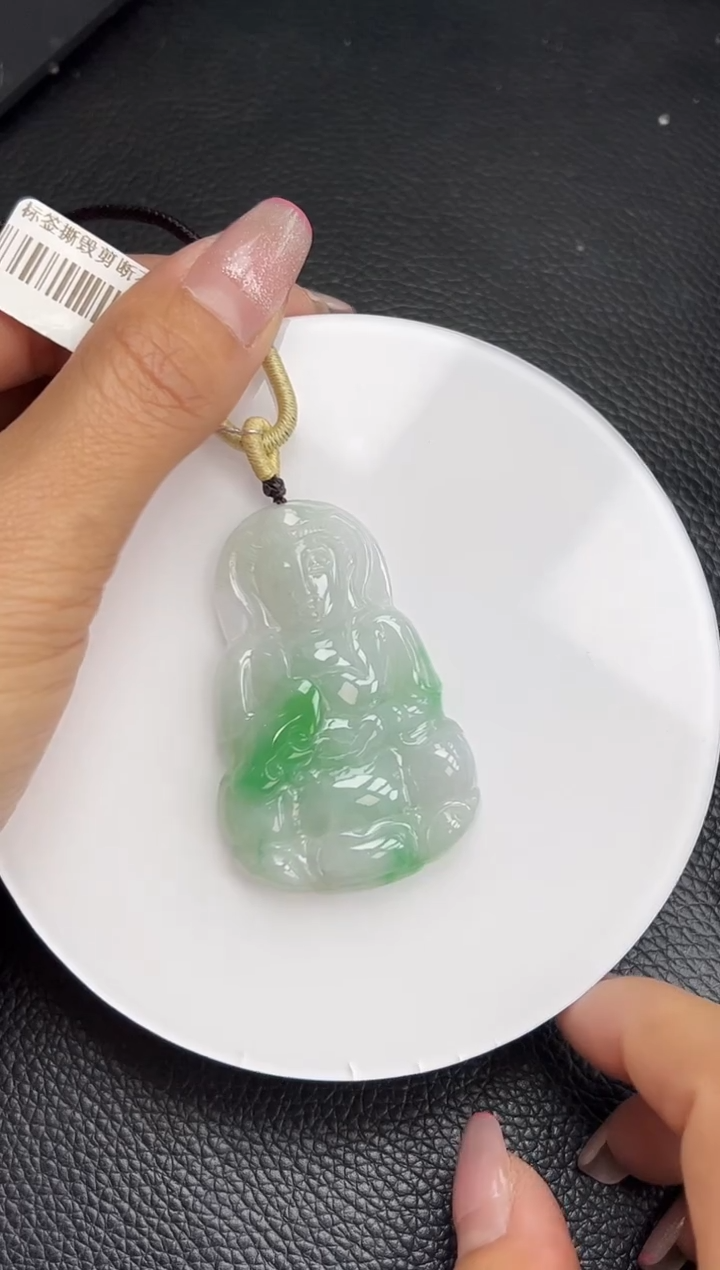 【闪购商品】翡翠颈饰未镶嵌KH671 观音
