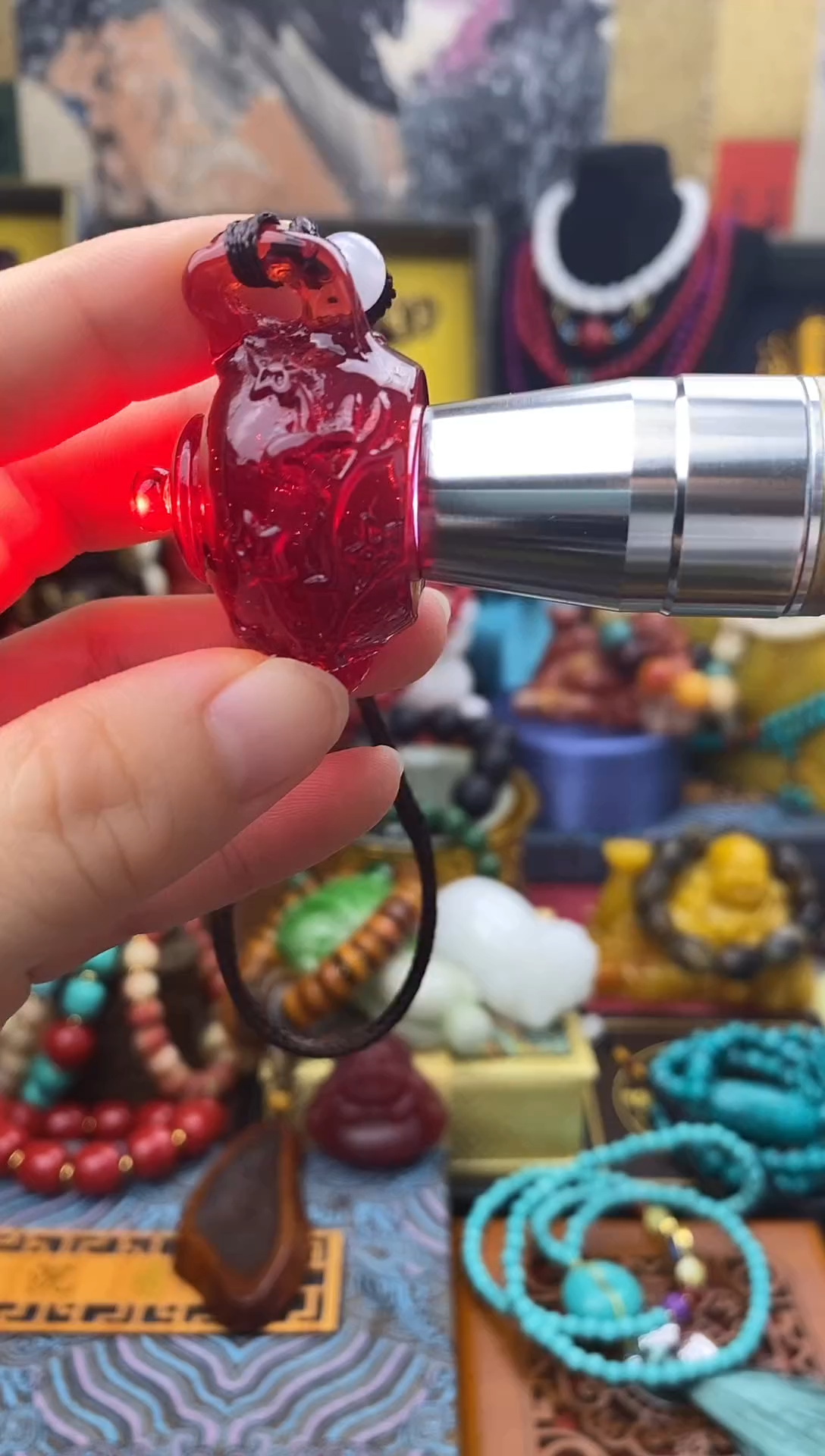 未镶嵌血珀裸石[王姬珠宝精品推荐]