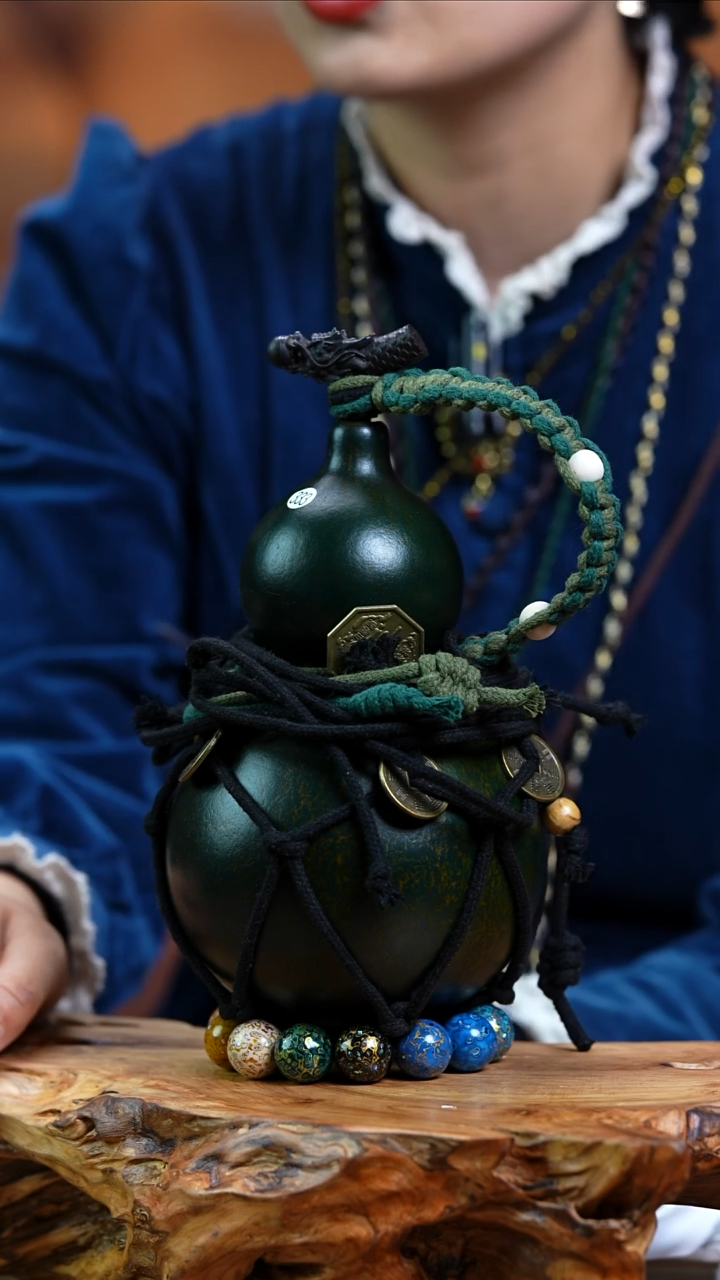 【闪购商品】333—光岳葫天然大漆酒葫芦不含漆珠