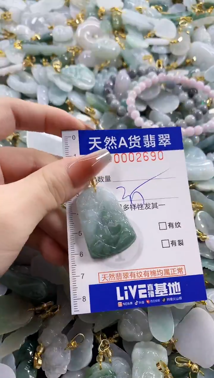 颈饰未镶嵌翡翠天然A货翡翠