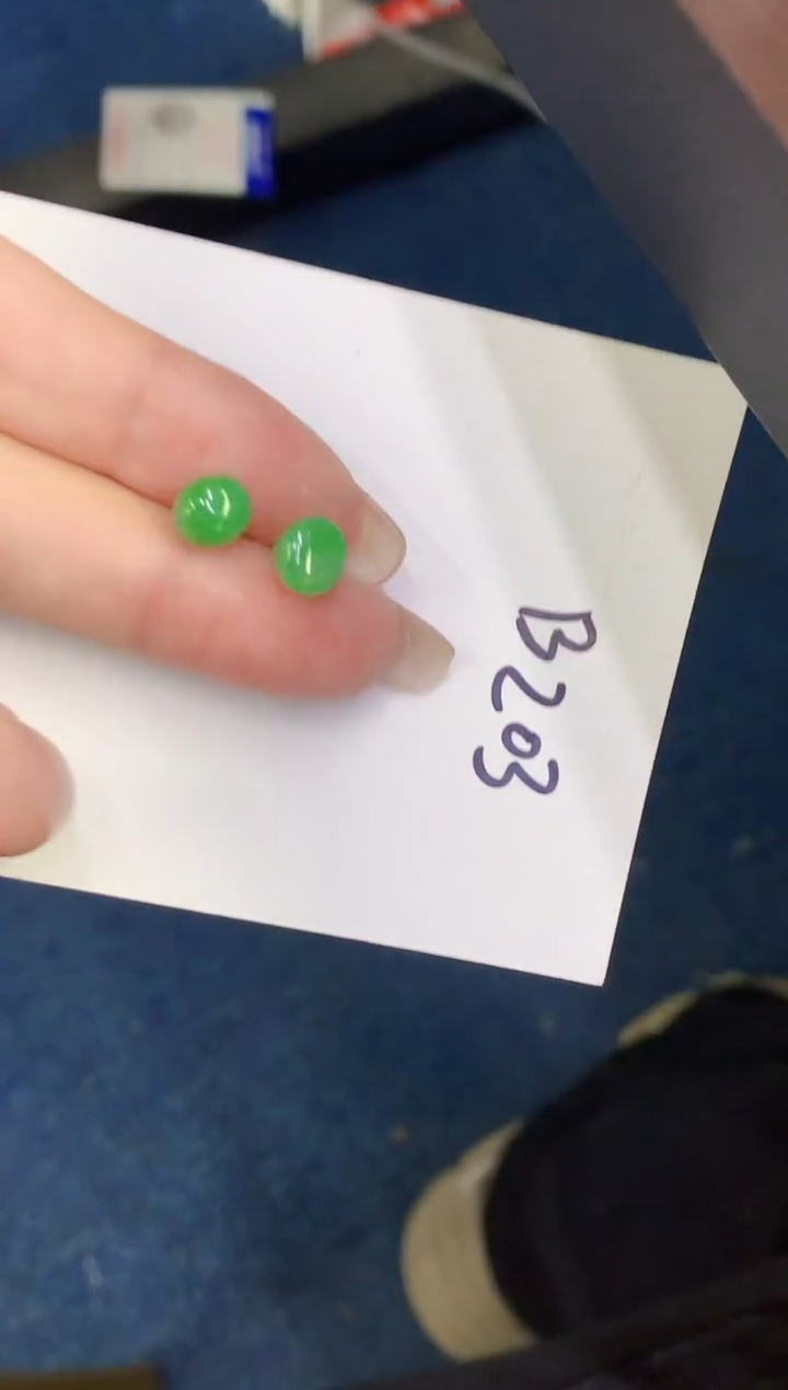 翡翠18K金镶嵌颈饰0000000000